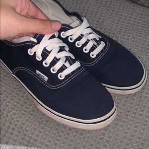 Vans off the wall Navy & White Lo Pro